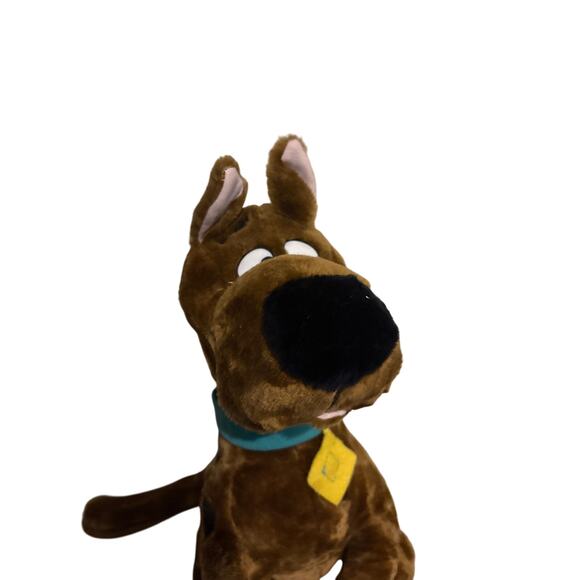 Vintage 1998 Scooby Doo Plush Cartoon Network Sitting Dog 17” - Picture 2 of 7